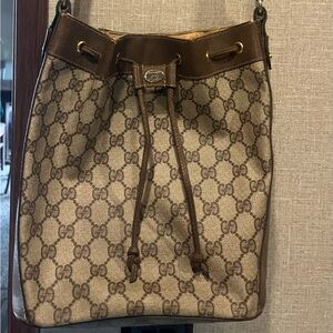 Gucci Brown Monogram Women's Bag